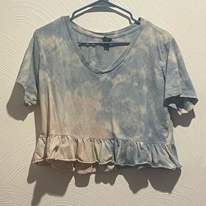 Wild Fable tye dye crop